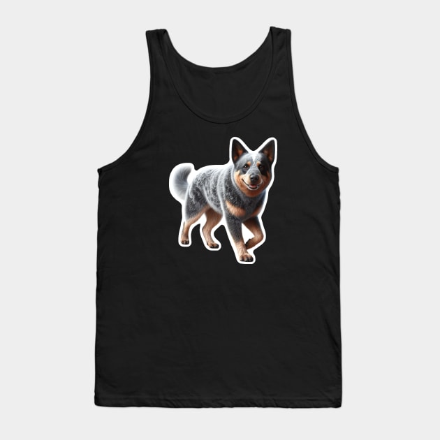 Australian Cattle Dog Tank Top by millersye